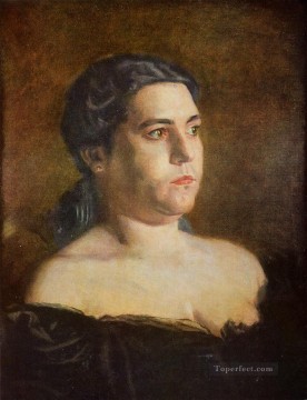 portrait portraits Painting - Maybelle Realism portraits Thomas Eakins
